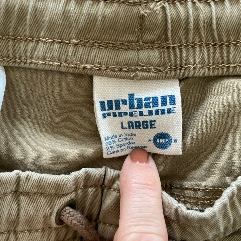 Men’s Khaki Joggers